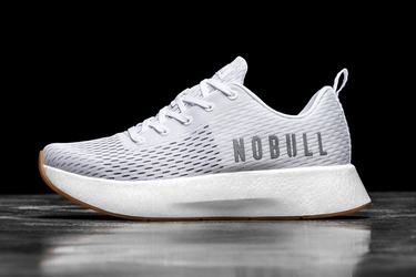 Nobull Runner+ Men's Running Shoes White | Australia (TN4305)